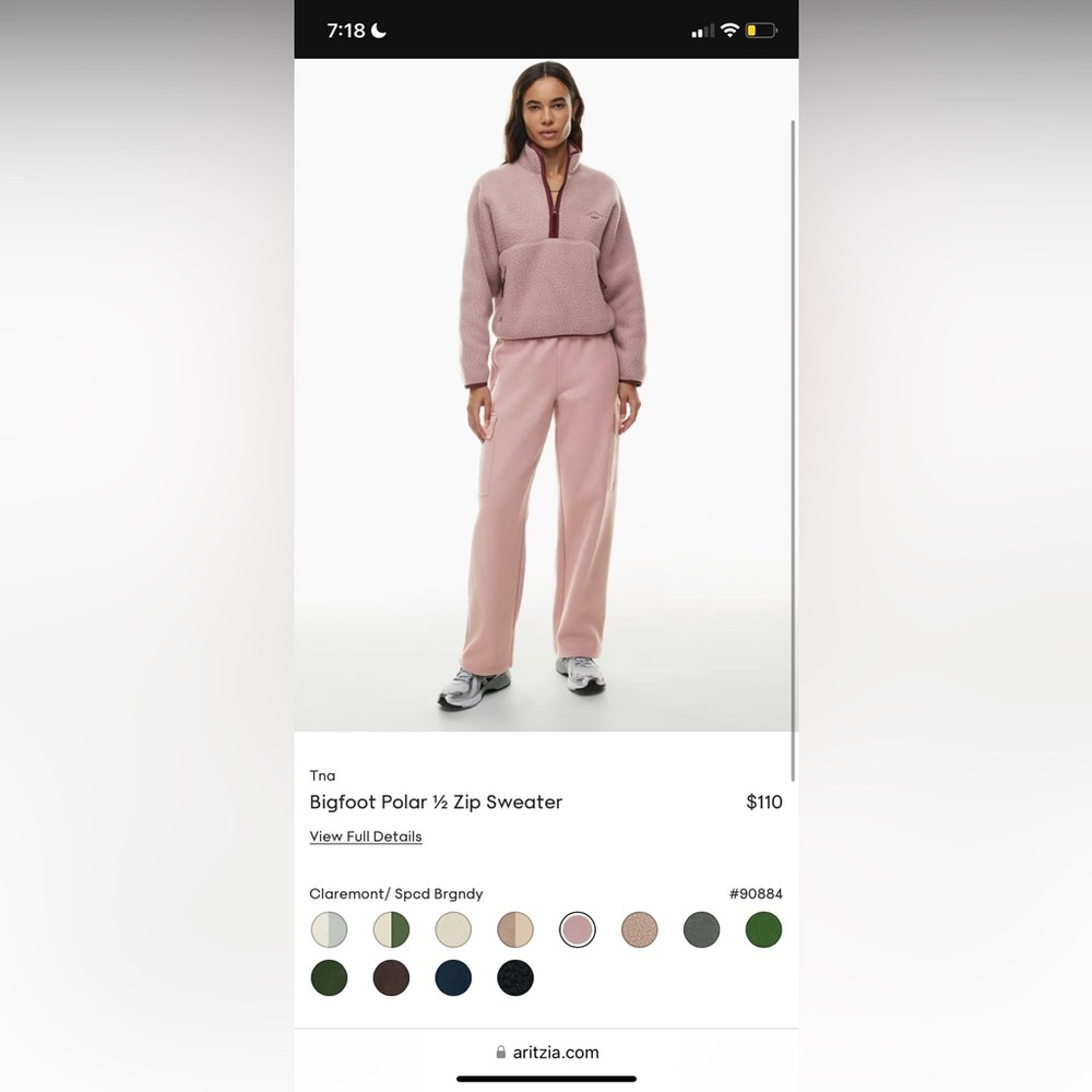 TNA Polartec Fleece *full zip*